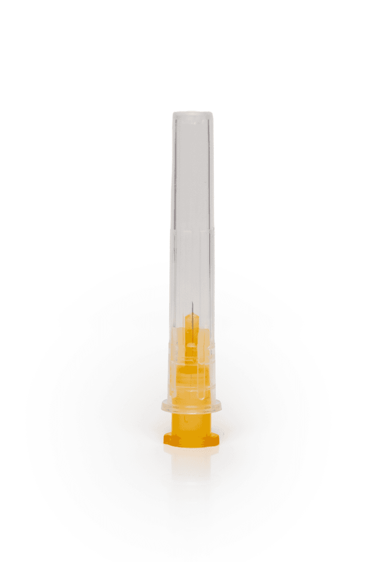 Meso Needle 34G / 1.5 mm single needle close-up
