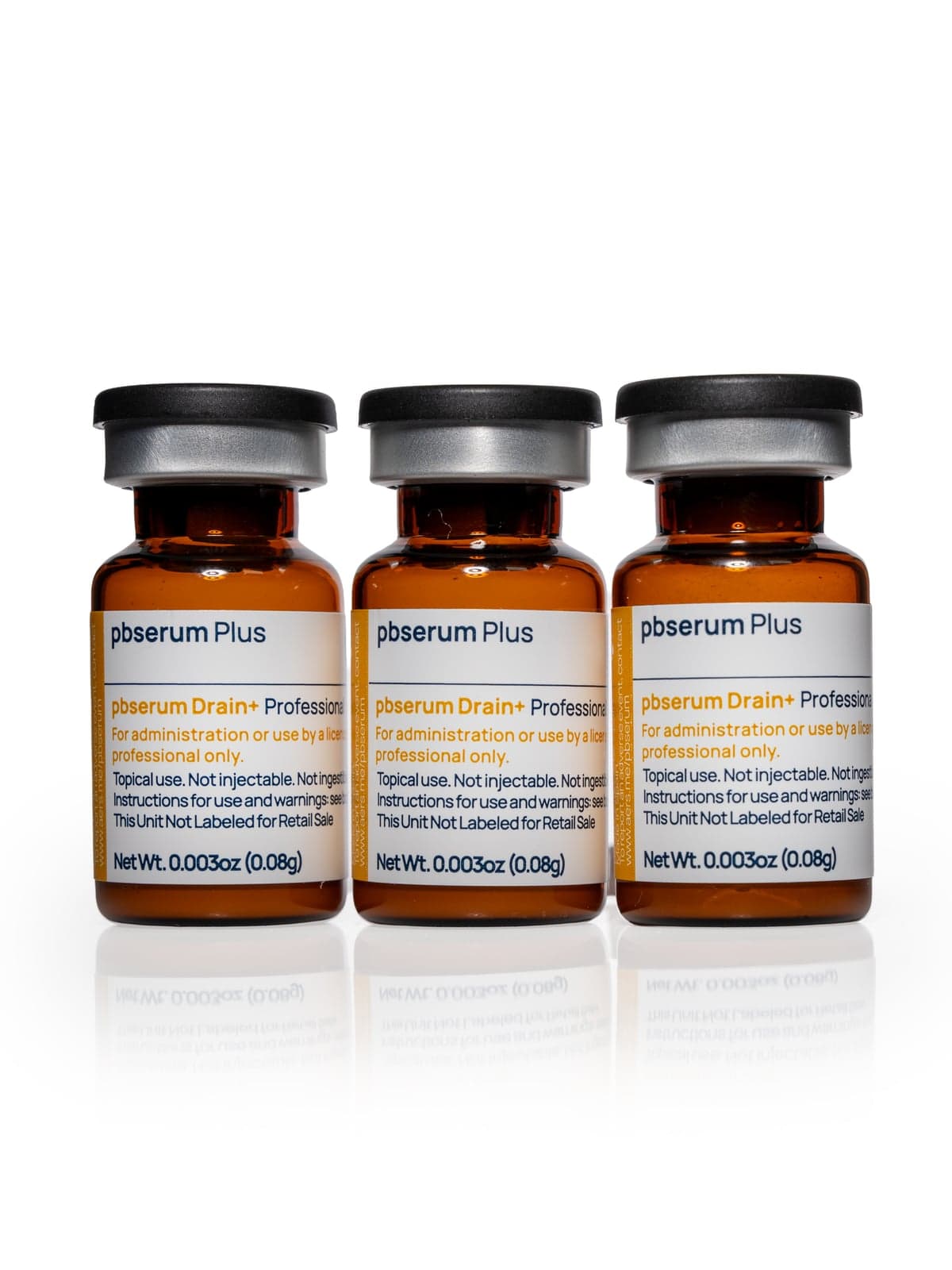 pbserum Drain+ three-vial pack