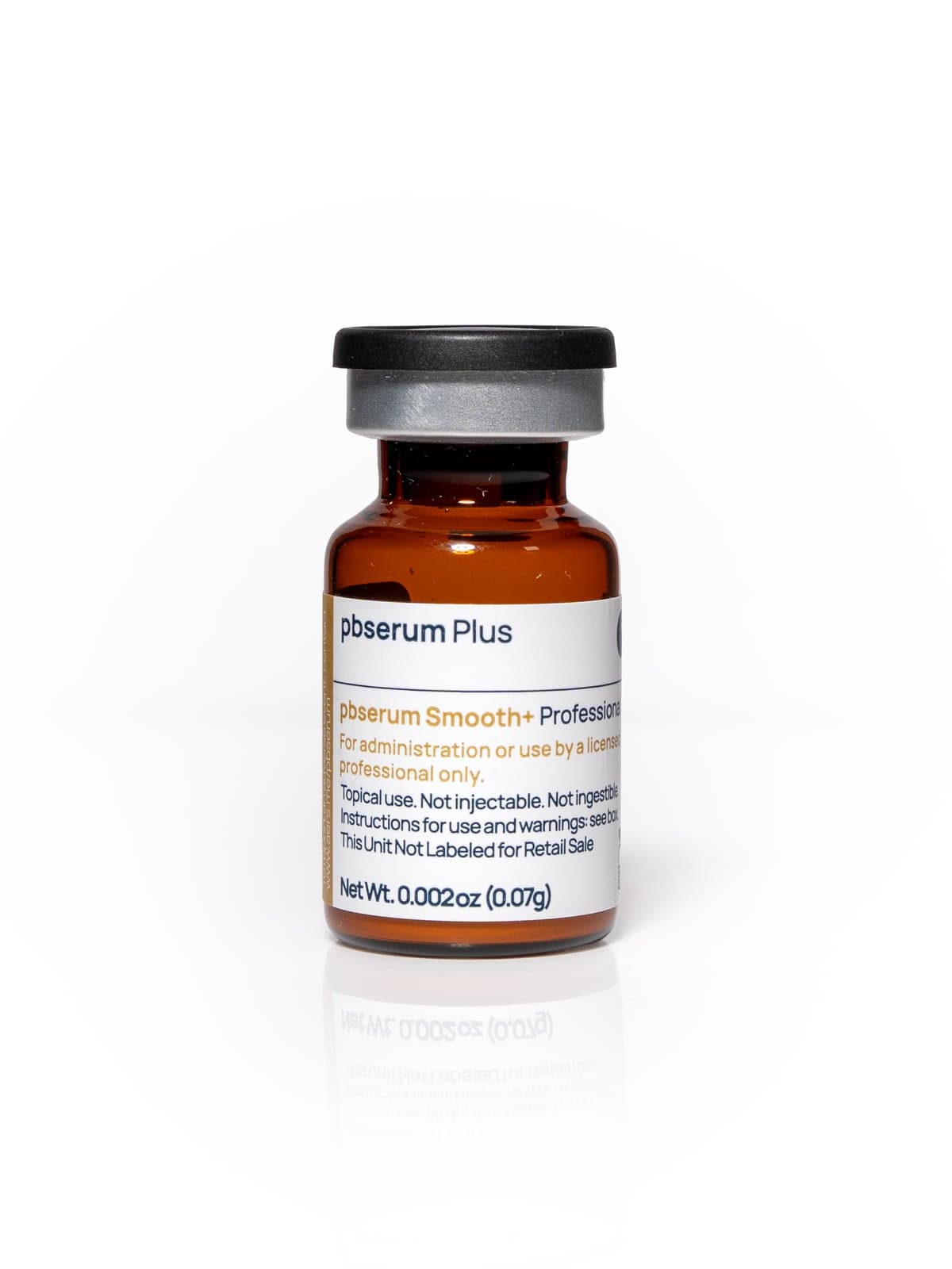 pbserum Smooth+ vial, front view