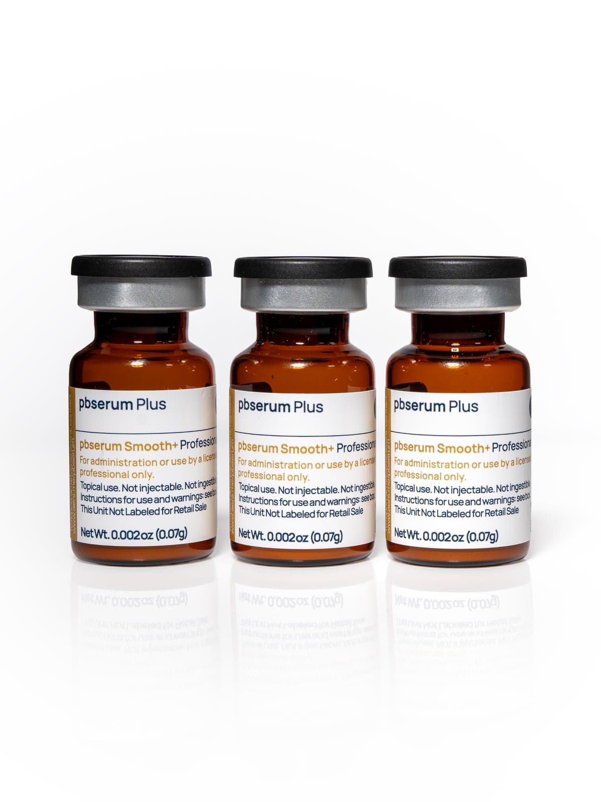 pbserum Smooth+ three-vial pack