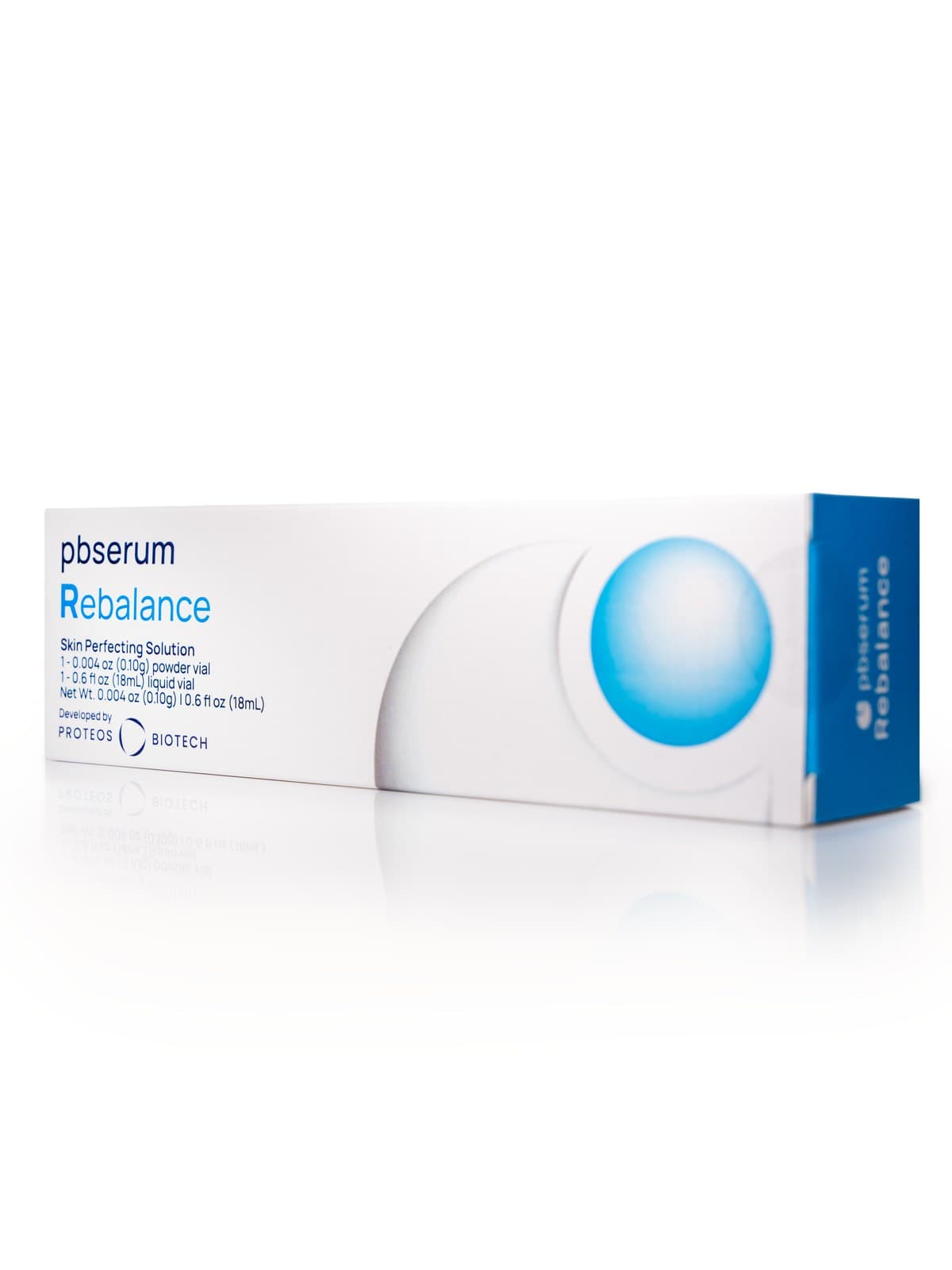 pbserum Rebalance box and instruction leaflet