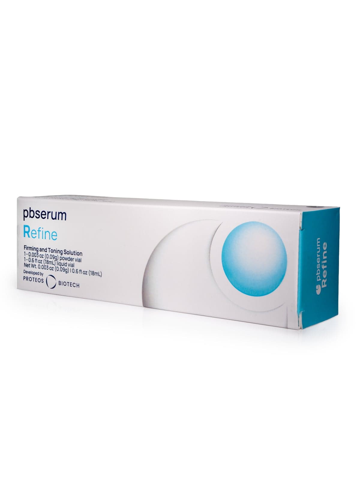 pbserum Refine box and instruction leaflet