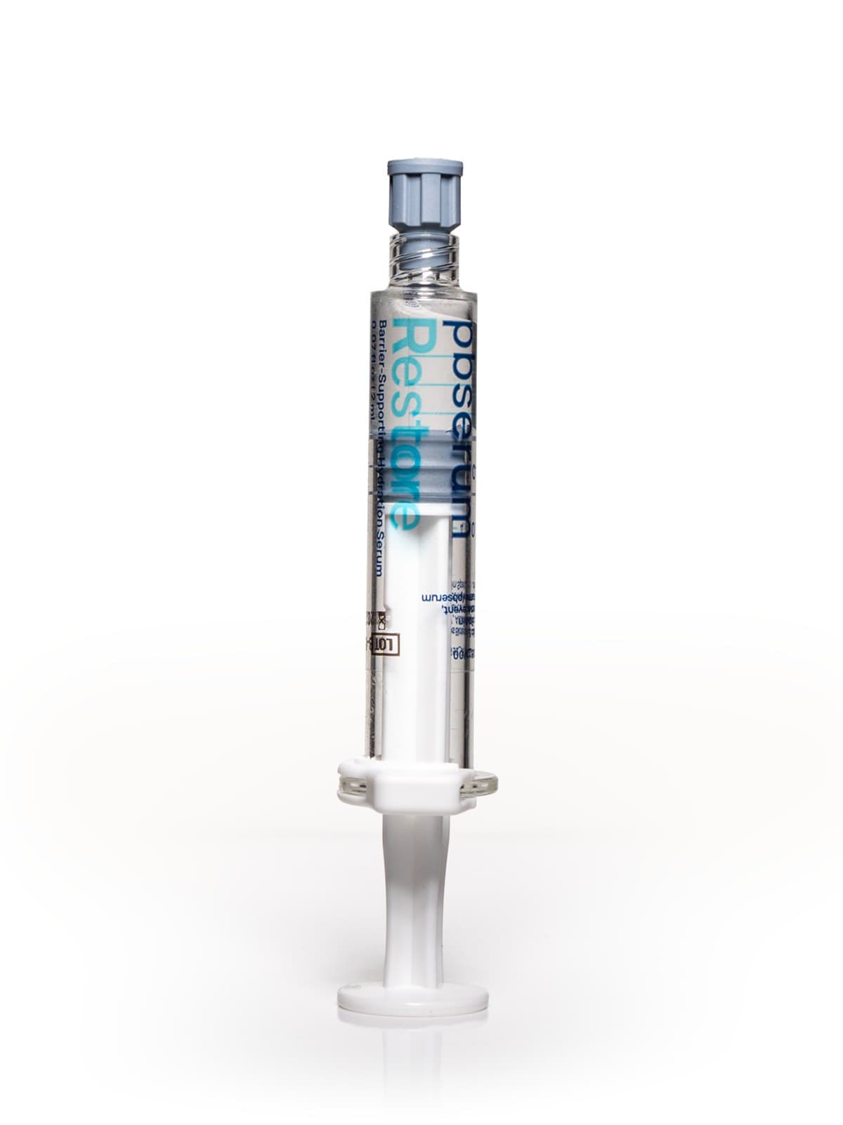 pbserum Restore prefilled syringe, front view